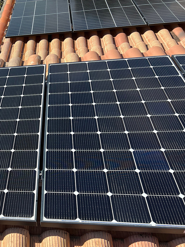 nettoyage panneaux solaires après