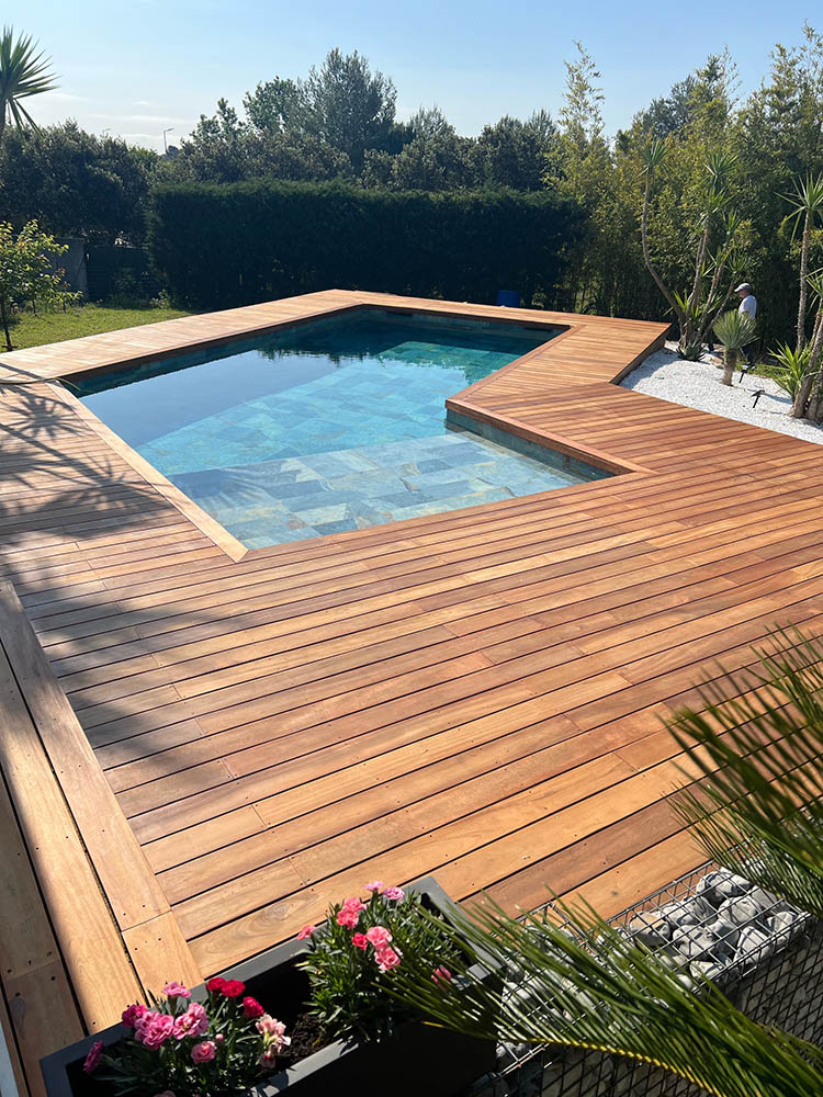 terrasse après